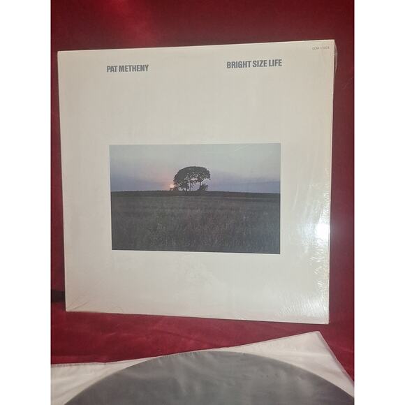 Pat Metheny – Bright Size Life Vinyl LP ECM 1-1073 Shrink NM/VG++ - Picture 2 of 5